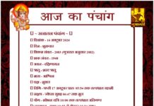 16 अक्टूबर का पंचांग